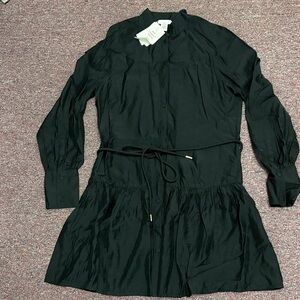 H&M Black Long Sleeve Dress